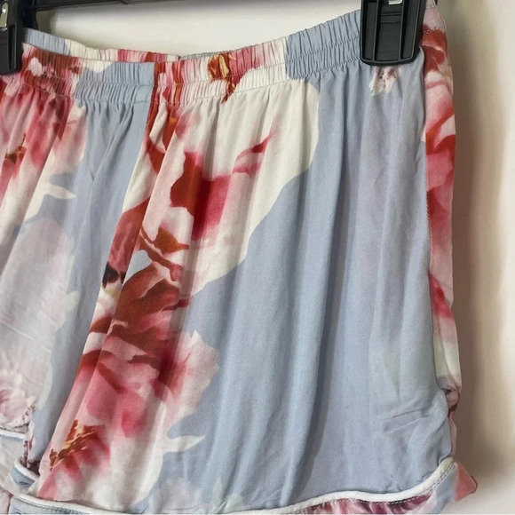PLUM PRETTY SUGAR Oceane Lulls The Billows Blue Floral Lounge Set Size Small - Picture 14 of 15